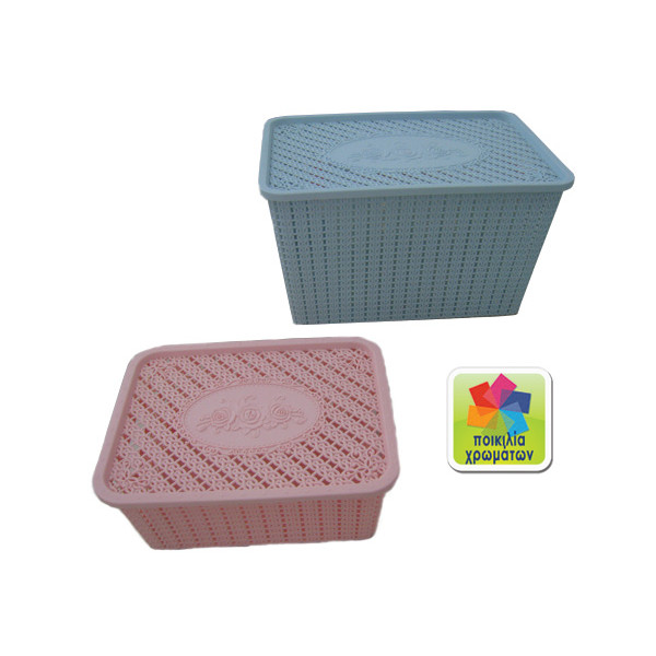 ΚΑΛΑΘΑΚΙ ΠΛΑΣΤΙΚΟ ΜΕ ΚΑΠΑΚΙ ΠΑΡΑΛΛΗΛΟΓΡΑΜΜΟ
