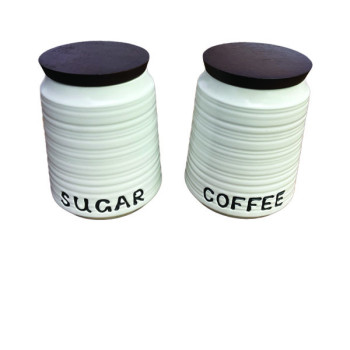 ΣΕΤ 2 ΚΕΡΑΜΙΚΑ ΒΑΖΑ ΓΙΑ ΚΑΦΕ-ΖΑΧΑΡΗ