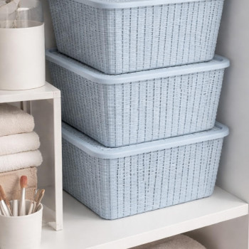 ΚΑΛΑΘΑΚΙ ΠΛΑΣΤΙΚΟ ΜΕ ΚΑΠΑΚΙ ΠΑΡΑΛΛΗΛΟΓΡΑΜΜΟ ΓΑΛΑΖΙΟ