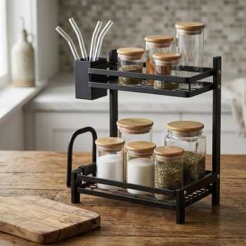 ΜΕΤΑΛΛΙΚΗ ΡΑΦΙΕΡΑ ΟΡΓΑΝΩΣΗΣ ΚΟΥΖΙΝΑΣ ΔΙΩΡΟΦΗ 