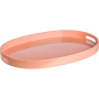  Δίσκος Πλαστικός Οβάλ Σομόν 44x30cm