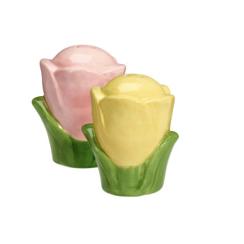 Σετ Αλάτι &Πιπέρι Τουλίπα 14x8cm S/2