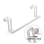Μεταλλική Κρεμάστρα Ντουλαπιού Λευκή – Organizer για Πετσέτες & Εργαλεία (27.5x6.5x7cm)