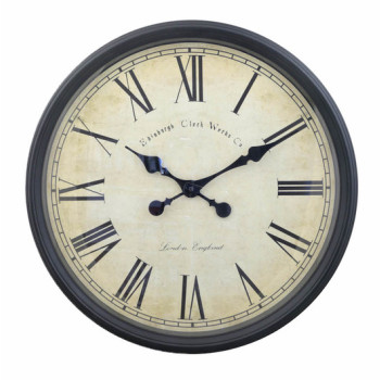 Ρολόι Τοίχου 50cm Black