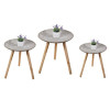 Τραπέζια σετ 3 τεμ ΙΝΚΑS
