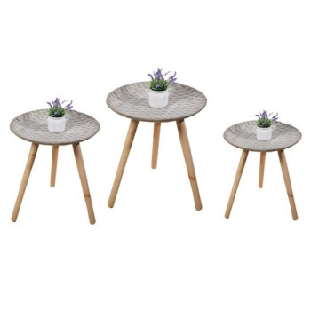 Τραπέζια σετ 3 τεμ ΙΝΚΑS