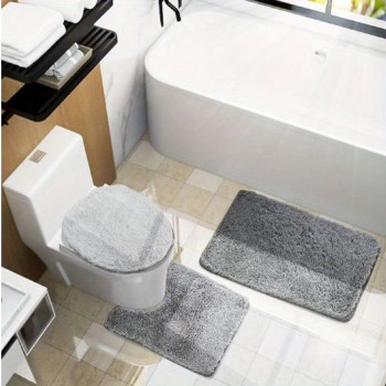 Χαλάκια Μπάνιου Σετ 3τεμ