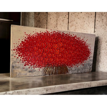 Πίνακας Ζωγραφικής "Reds"Πίνακας Ζωγραφικής "Reds"  Διαστάσεις: 60x120cm