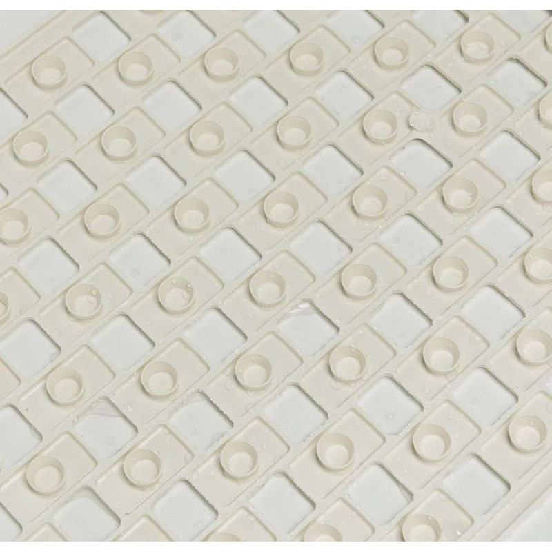 Doby 50x50 white αντιολισθητικό ταπέτο ντουζιέρας Sealskin