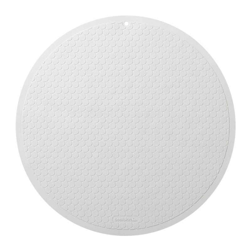 Rubelle Αντιολισθητικό Πατάκι Φ55cm White Sealskin