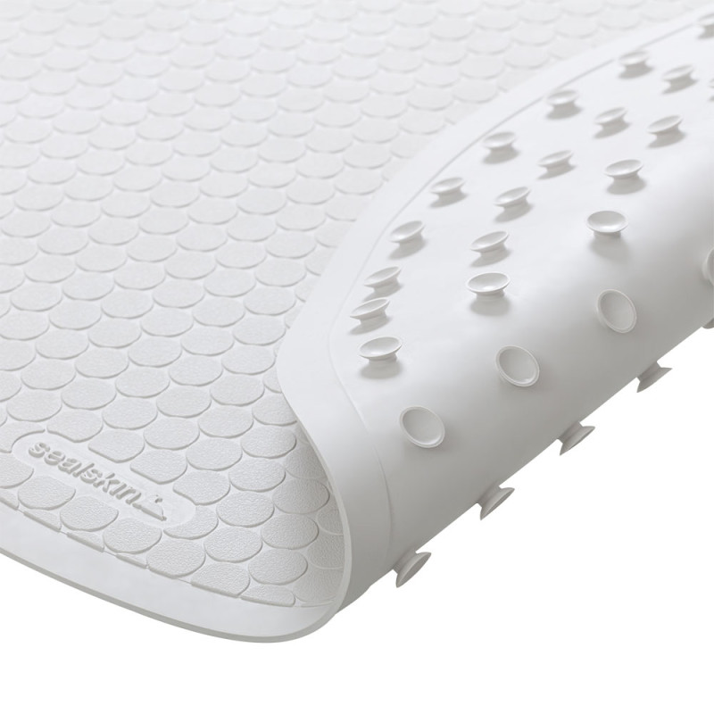 Rubelle Αντιολισθητικό Πατάκι Φ55cm White Sealskin