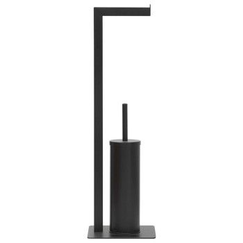 Σταντ Χαρτιού Υγείας και Πιγκάλ Μεταλλικό Μαύρο MRShome