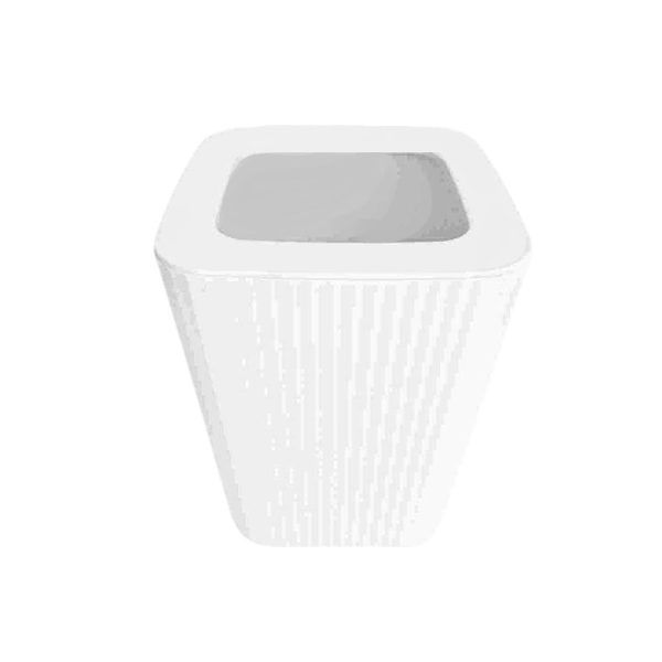 Κάδος απορριμμάτων μπάνιου πλαστικός – White