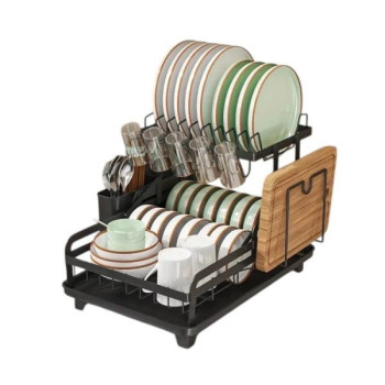 Πιατοθήκη αποστράγγισης διώροφη – 4011 – 521391 – Black