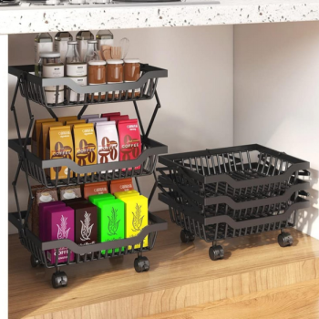 ΤΡΟΧΗΛΑΤΗ ΡΑΦΙΕΡΑ ΤΡΟΦΙΜΩΝ ΚΟΥΖΙΝΑΣ