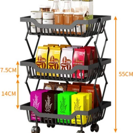 ΤΡΟΧΗΛΑΤΗ ΡΑΦΙΕΡΑ ΤΡΟΦΙΜΩΝ ΚΟΥΖΙΝΑΣ