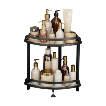 Ραφιέρα οργάνωσης καλλυντικών γωνιακή