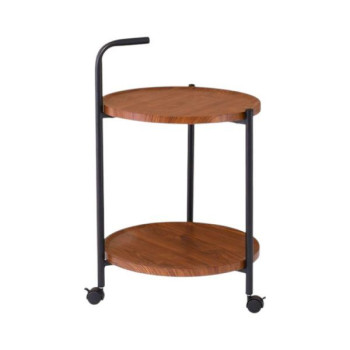 Βοηθητικό τραπεζάκι τρόλεϊ διώροφο