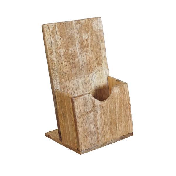 Προσπεκτοθήκη Nextdeco Tribeca ανακυκλωμένο ξύλο teak Y20x10x17εκ.