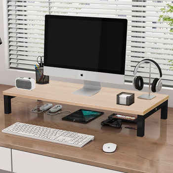 Βάση οθόνης PVC μεταλλικός σκελετός 60x20xY10εκ.