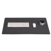 Θερμαινόμενη επιφάνεια & mousepad γραφείου 60x36εκ μαύρη