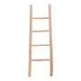 Σκάλα Morjeve pakoworld teak ξύλο σε φυσική απόχρωση 45x6x150εκ