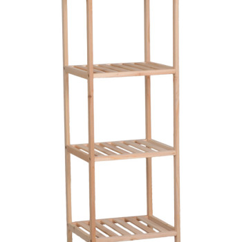 Ραφιέρα δαπέδου ξύλο ελάτου σε φυσική απόχρωση 35x30x100εκ