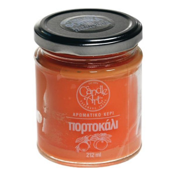 Αρωματικό κερί, 212 ml, με αιθέρια έλαια πορτοκαλιού