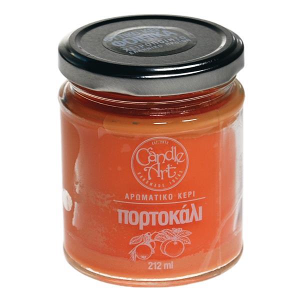 Αρωματικό κερί, 212 ml, με αιθέρια έλαια πορτοκαλιού