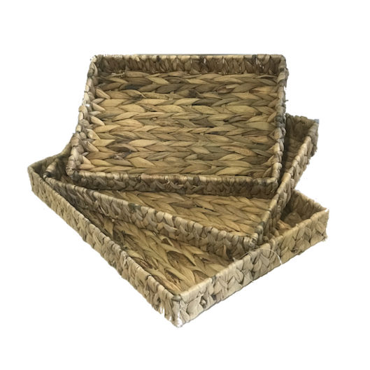 Δίσκοι Ψάθινοι Σετ 3 τεμ "Pucket"