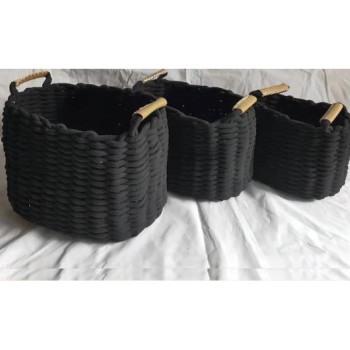 Καλάθια ΣΕΤ 3τεμ COTTON