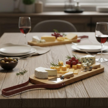 ΠΛΑΚΑ ΚΟΠΗΣ Bamboo ΓΙΑ ΤΥΡΙΑ ΣΕΤ