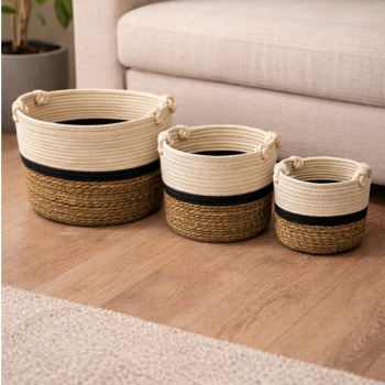 ΚΑΛΑΘΟΥΝΕΣ ΣΕΤ 3ΤΕΜ "ΣΑΝΤΟΡΙΝΗ"