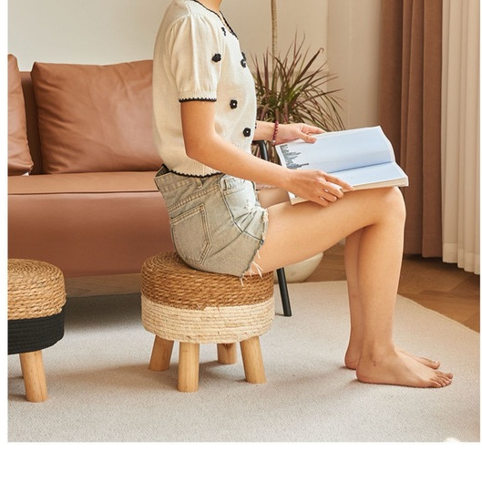 Σκαμπό Ψάθινο HLIOS