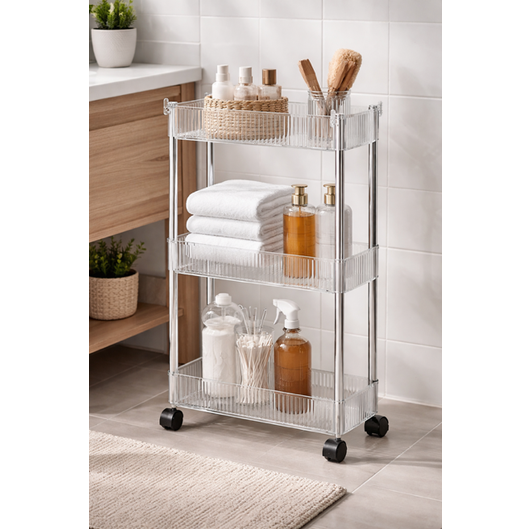 Τρόλεϊ Ραφιέρα 3 Επίπεδα 